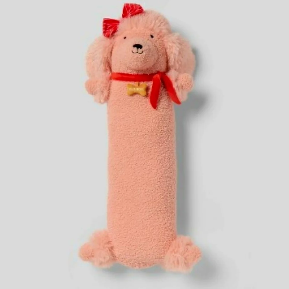 Pillowfort 2026 Poodle Kids' Long Weighted Plush Throw Pillow autism support NWT